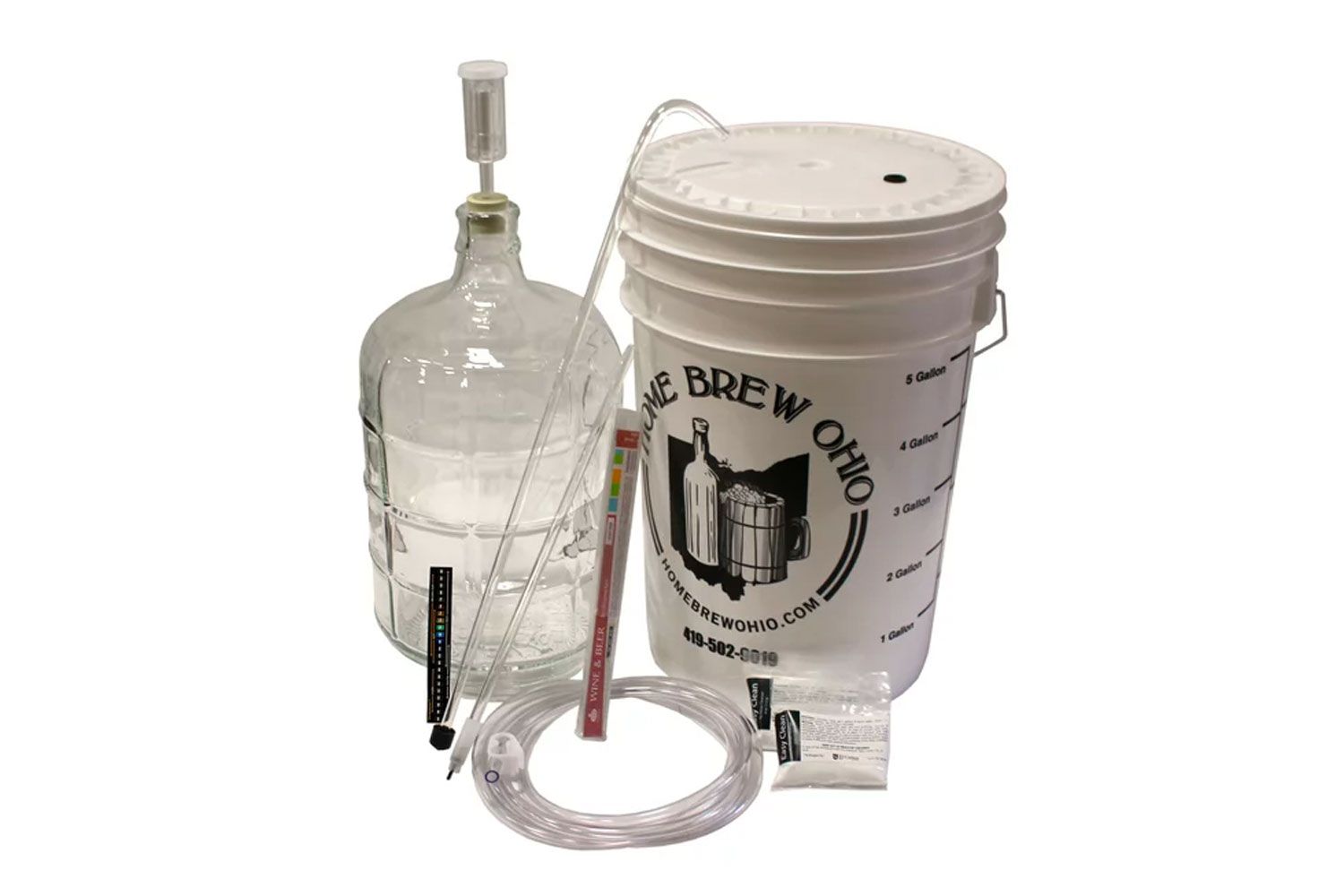 Wine Making Equipment Kit - Glass 3 Gallon