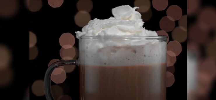 Close Up Image of RumChata Hot Cocoa