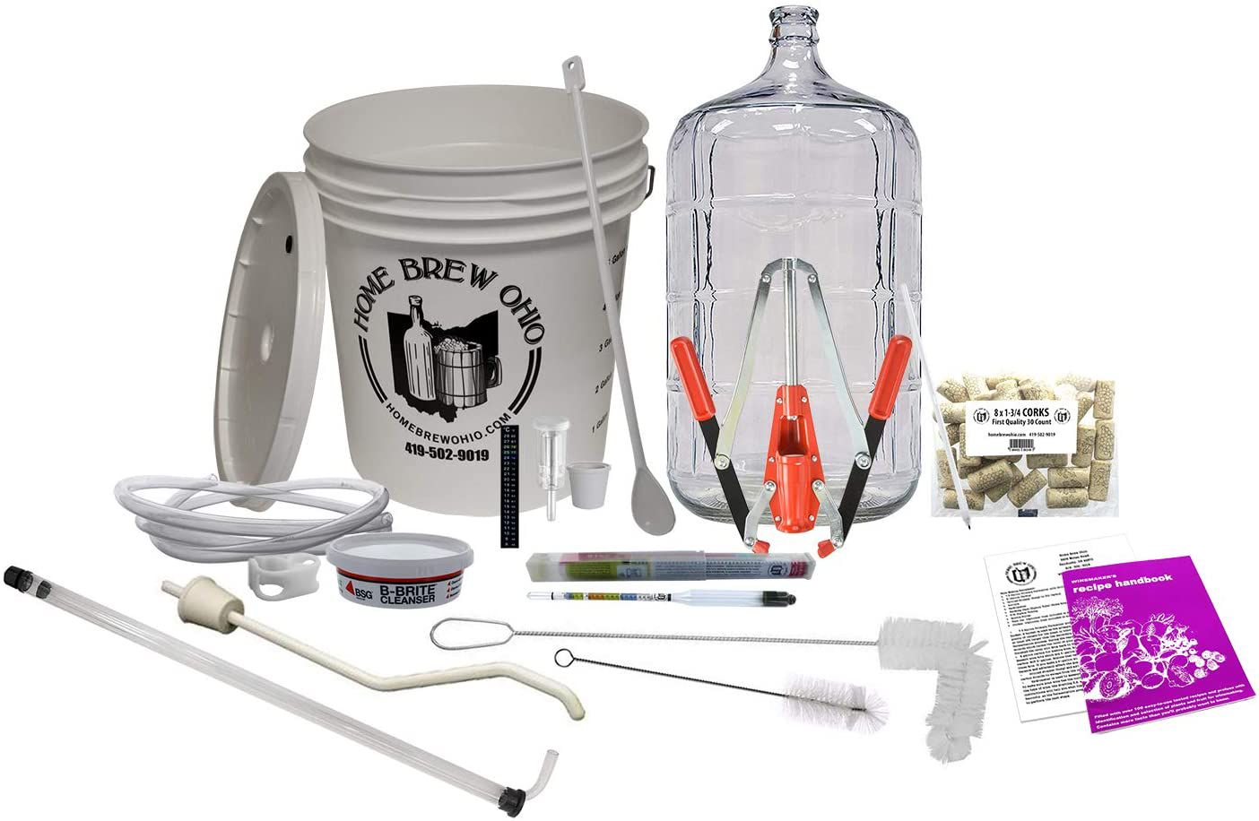 Home Brew Ohio Deluxe Wine Making Kit